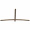 Ekena Millwork Bellingham Smooth Timber Gable Bracket, Douglas Fir, 84"W x 45"H x 1 1/2"D x 3 1/2"F, 13/12 Pitch GBW084X45X0204BEL00SDF - alternate 2